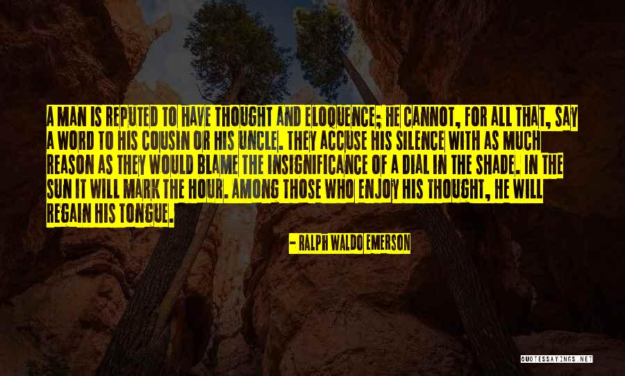 Shade And Sun Quotes By Ralph Waldo Emerson Shade And Sun Quotes By Ralph Waldo Emerson