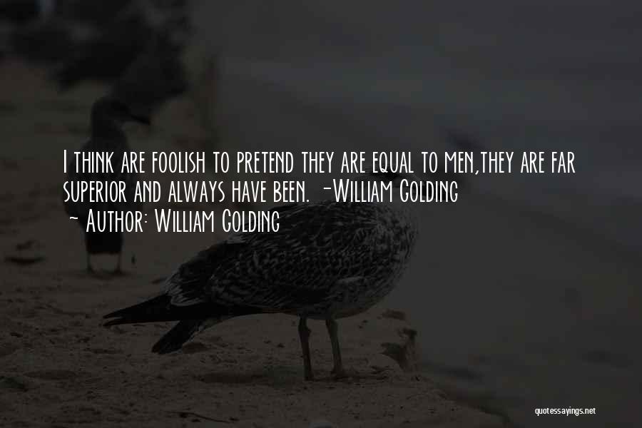 Shaden Comedy Quotes By William Golding