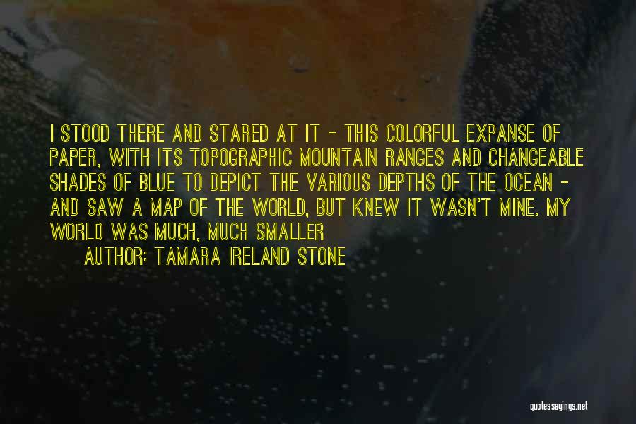 Shades Of Blue Quotes By Tamara Ireland Stone