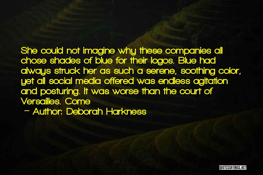 Shades Of Color Quotes By Deborah Harkness
