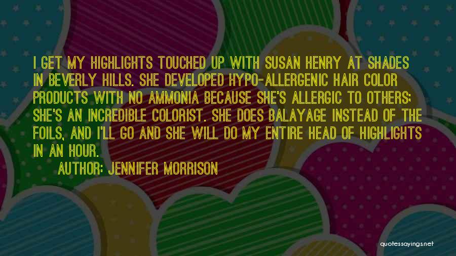 Shades Of Color Quotes By Jennifer Morrison