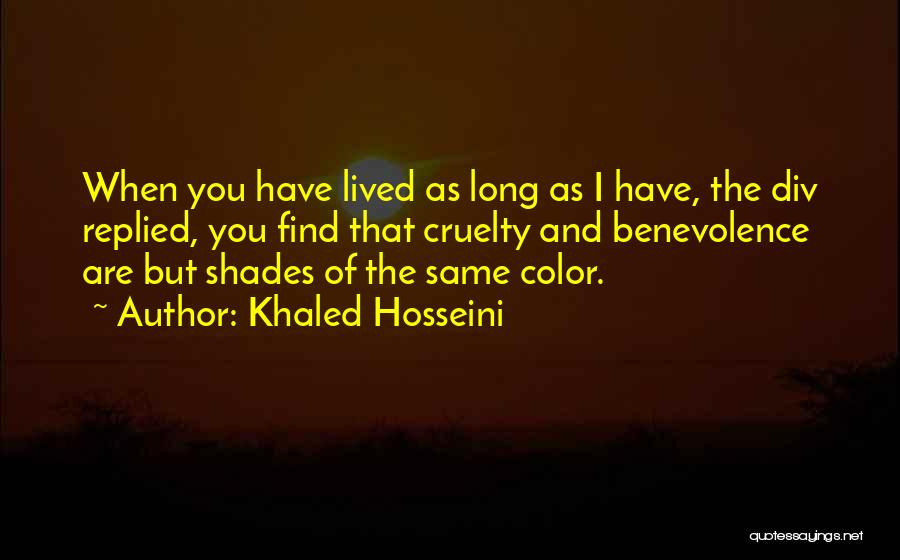 Shades Of Color Quotes By Khaled Hosseini