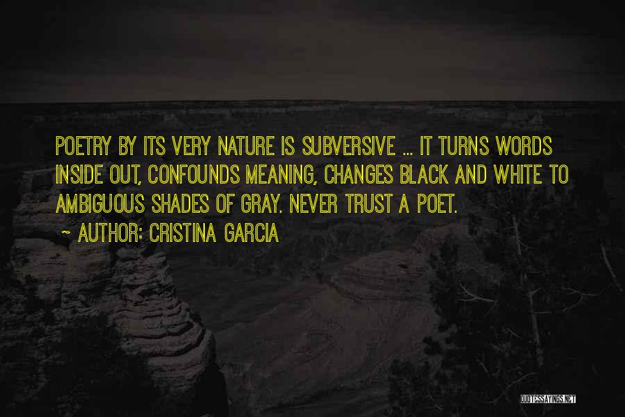 Shades Of Gray Quotes By Cristina Garcia