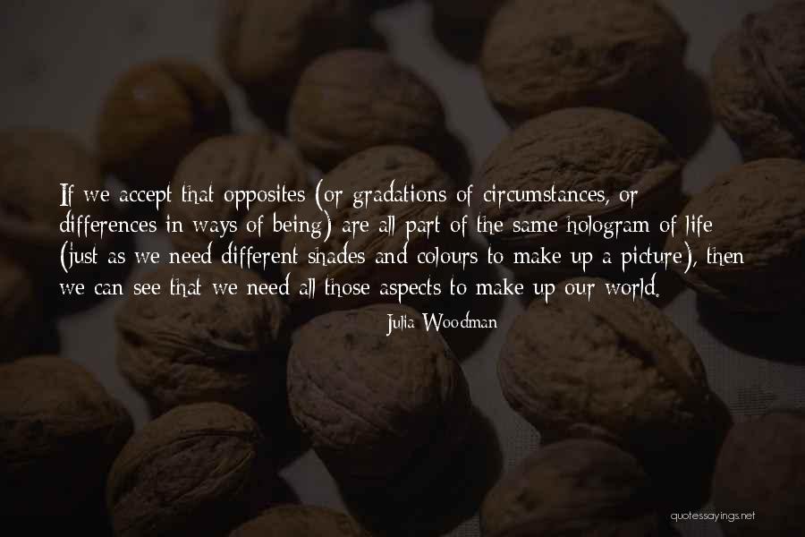 Shades Of Life Quotes By Julia Woodman Shades Of Life Quotes By Julia Woodman