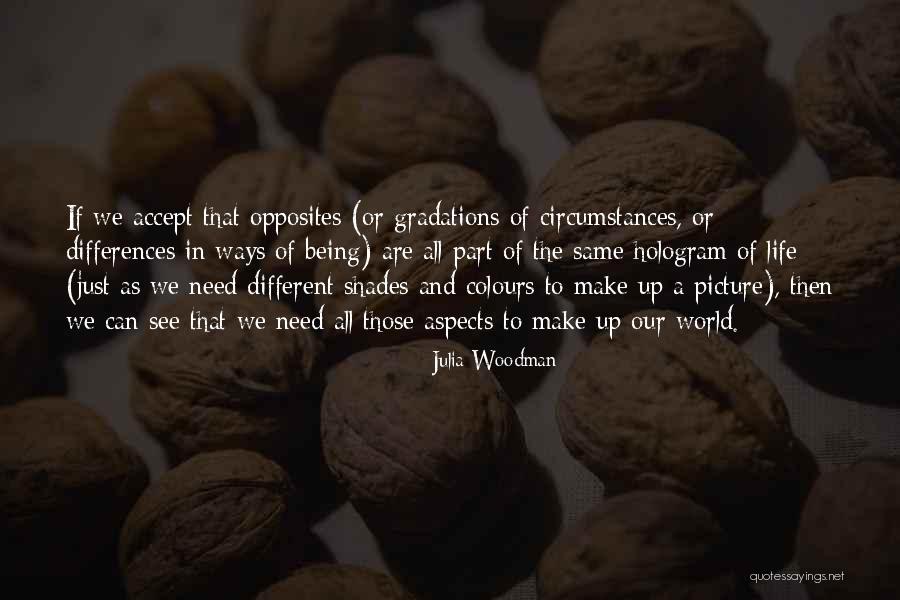 Shades Of Life Quotes By Julia Woodman