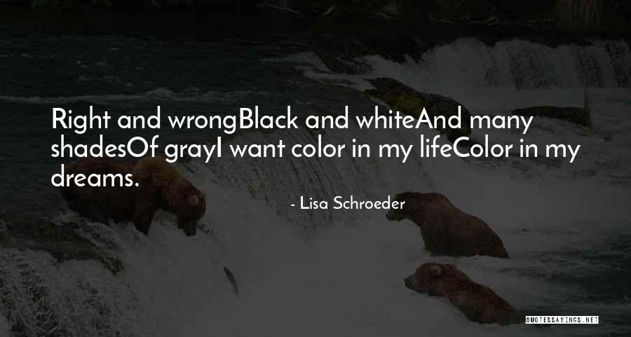 Shades Of Life Quotes By Lisa Schroeder