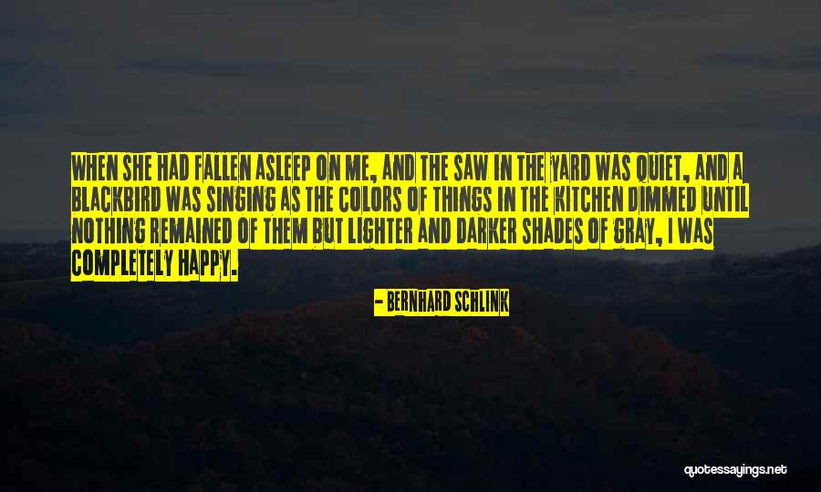 Shades On Quotes By Bernhard Schlink Shades On Quotes By Bernhard Schlink