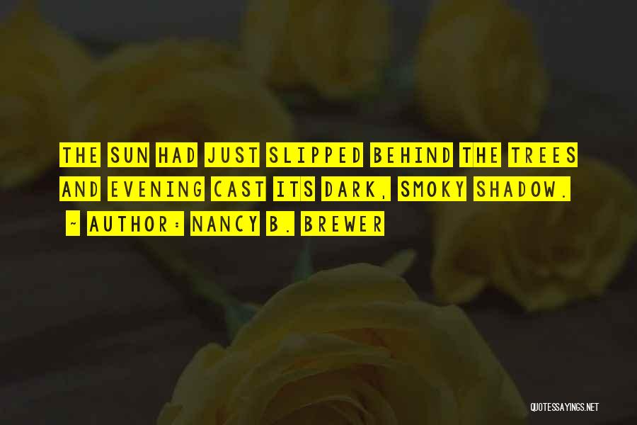 Shadow And Sun Quotes By Nancy B. Brewer
