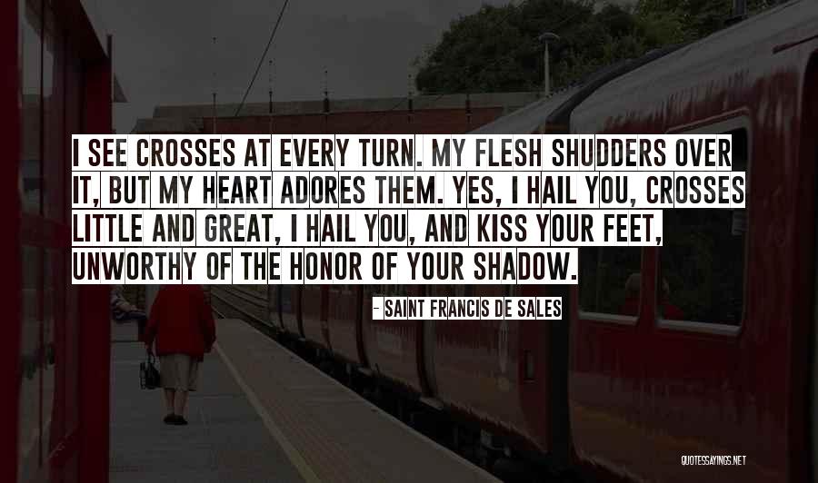 Shadow Kiss Quotes By Saint Francis De Sales Shadow Kiss Quotes By Saint Francis De Sales