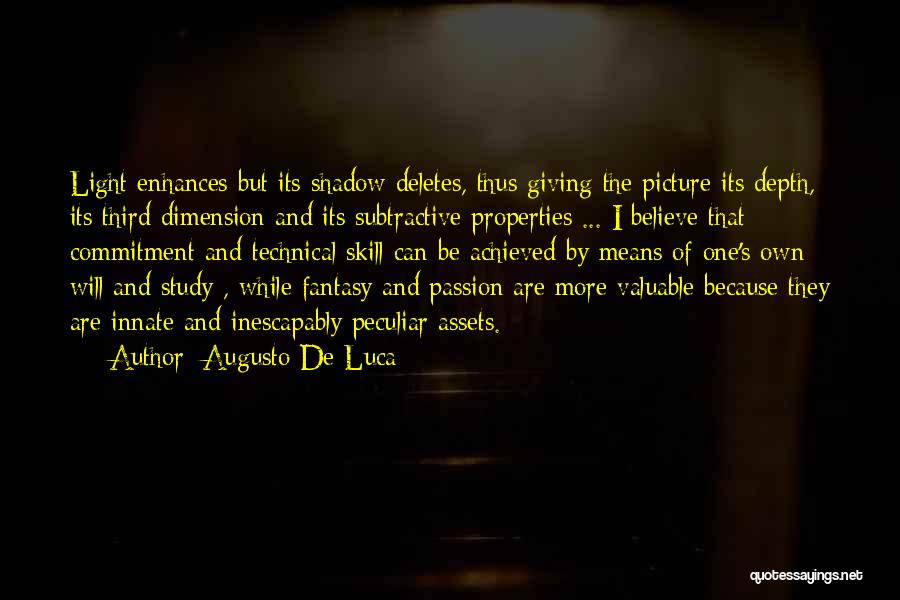 Shadow Skill Quotes By Augusto De Luca