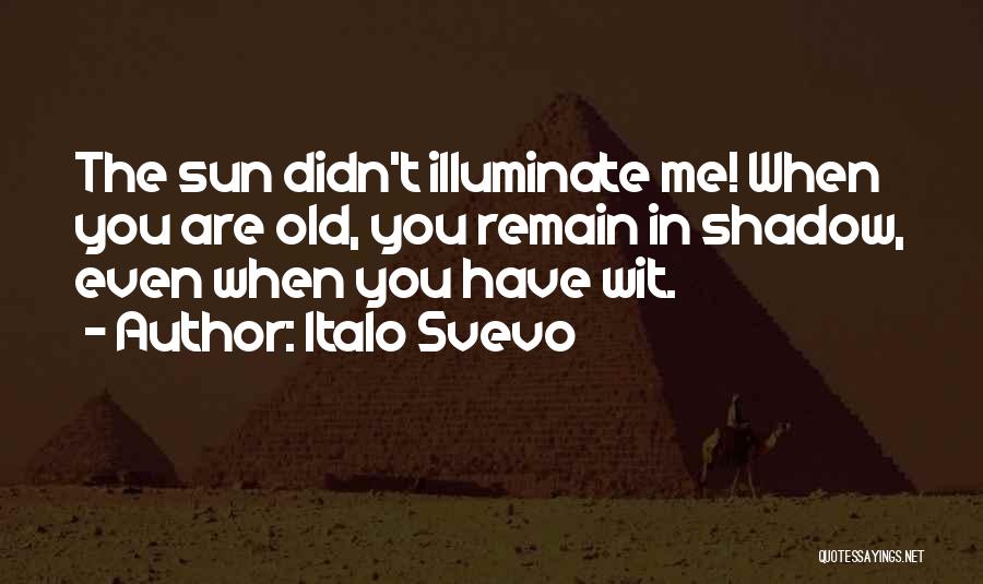 Shadow Sun Quotes By Italo Svevo