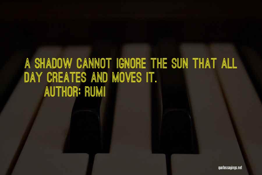 Shadow Sun Quotes By Rumi