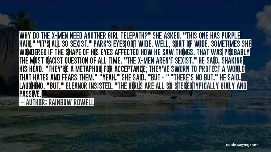 Shadowcat Quotes By Rainbow Rowell