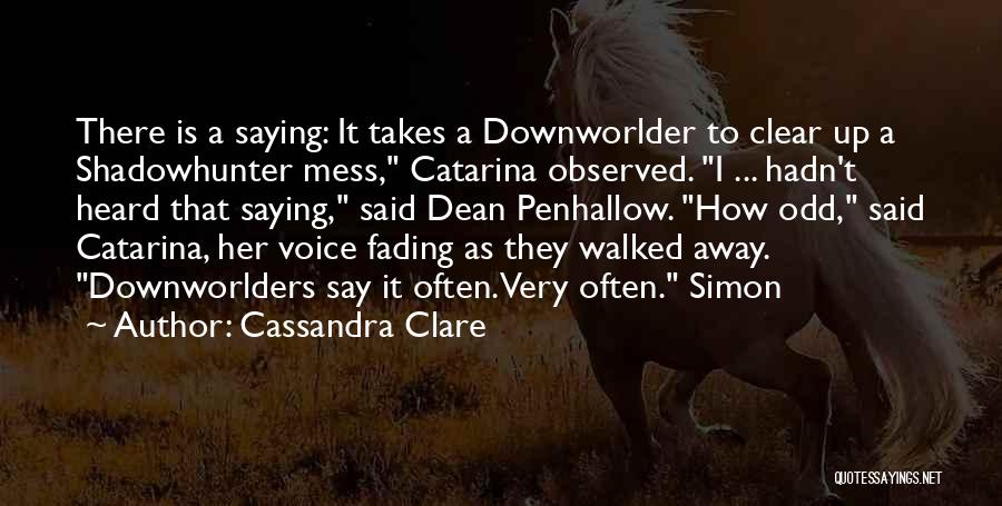 Shadowhunter Quotes By Cassandra Clare