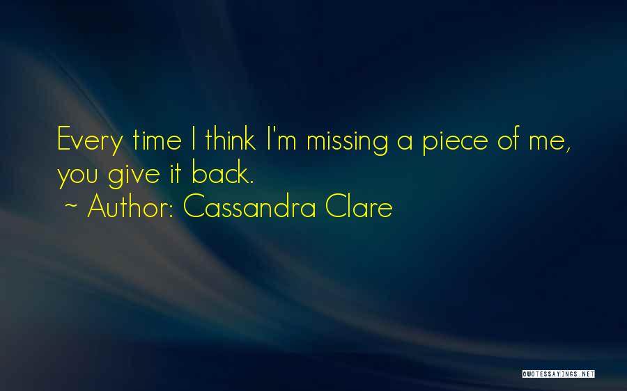 Shadowhunters Clary Quotes By Cassandra Clare