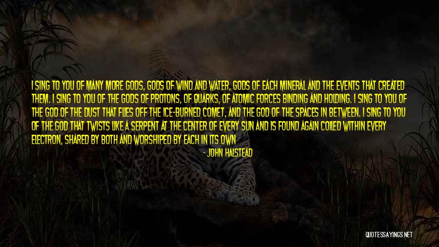 Shadowmancer Quotes By John Halstead