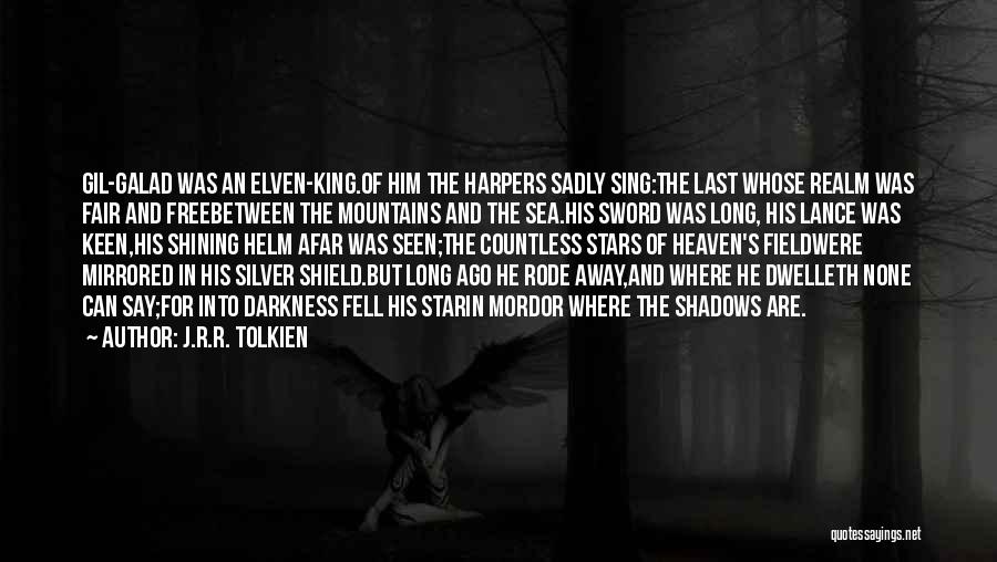 Shadows And Darkness Quotes By J.R.R. Tolkien