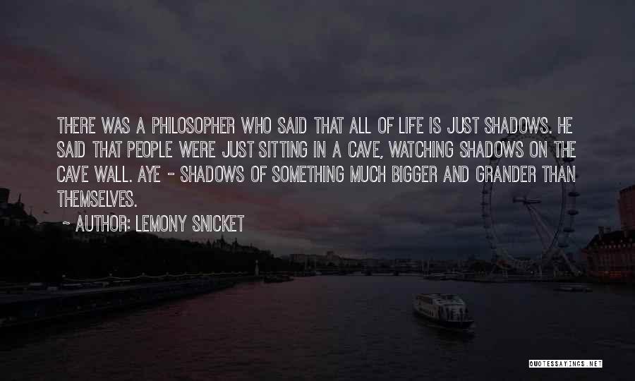 Shadows Of Life Quotes By Lemony Snicket