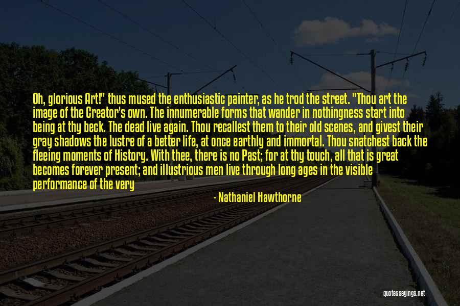 Shadows Of The Past Quotes By Nathaniel Hawthorne