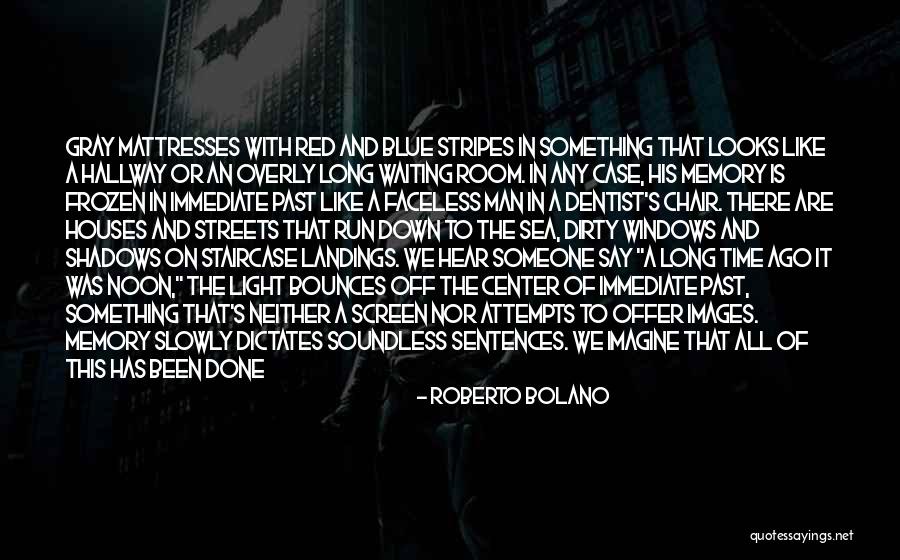 Shadows Of The Past Quotes By Roberto Bolano