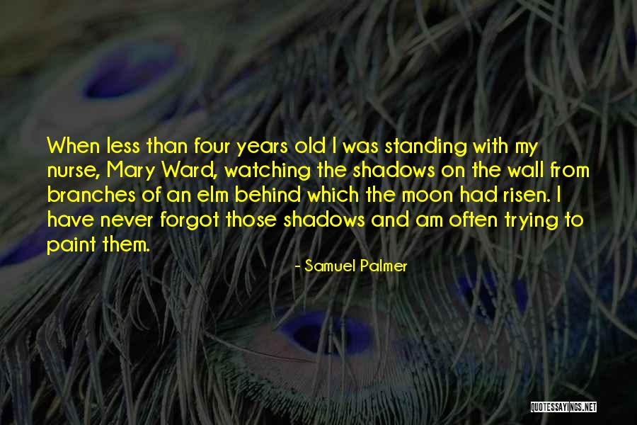 Shadows On The Moon Quotes By Samuel Palmer