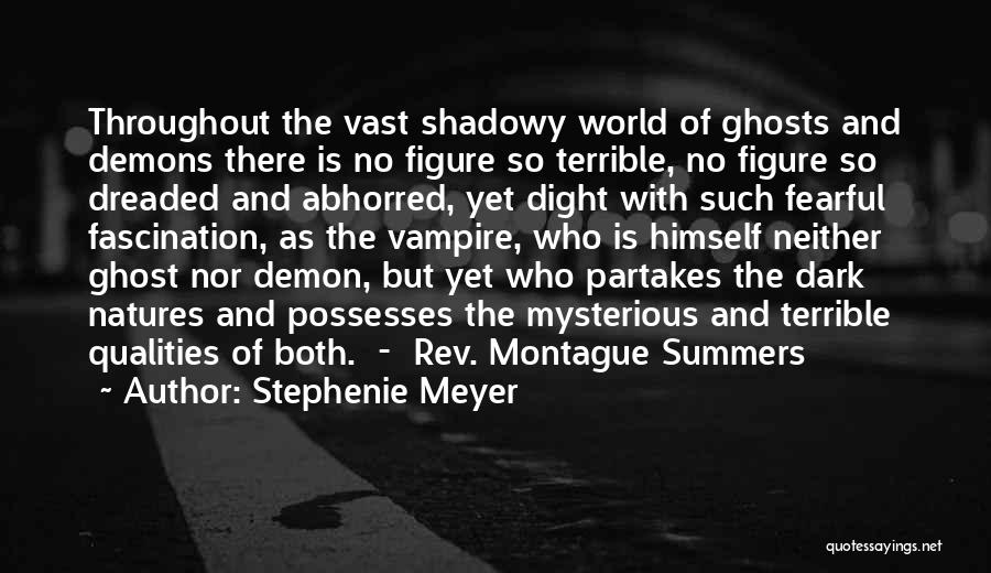 Shadowy Figure Quotes By Stephenie Meyer