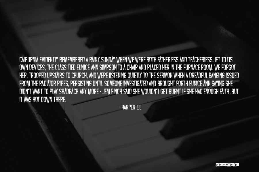 Shadrach Quotes By Harper Lee Shadrach Quotes By Harper Lee
