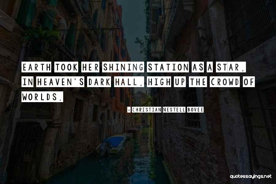 Shady Tree Quotes By Christian Nestell Bovee Shady Tree Quotes By Christian Nestell Bovee