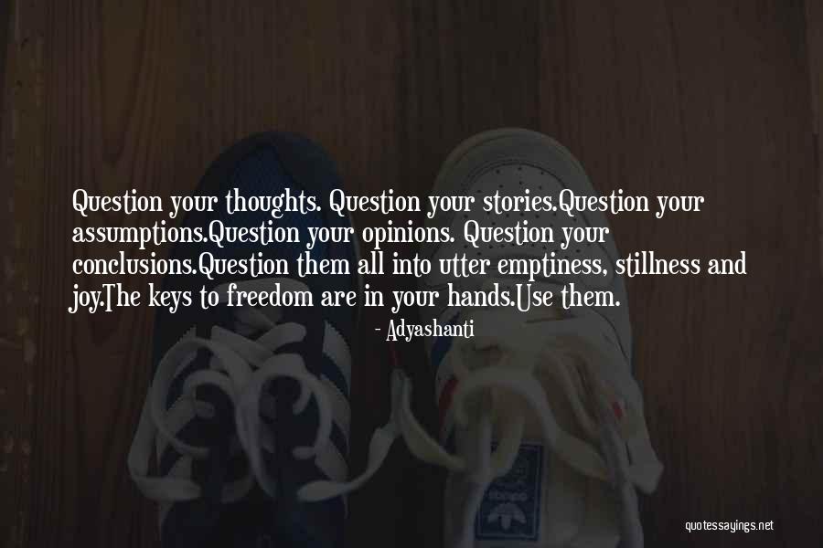 Shaheena Minhas Quotes By Adyashanti Shaheena Minhas Quotes By Adyashanti