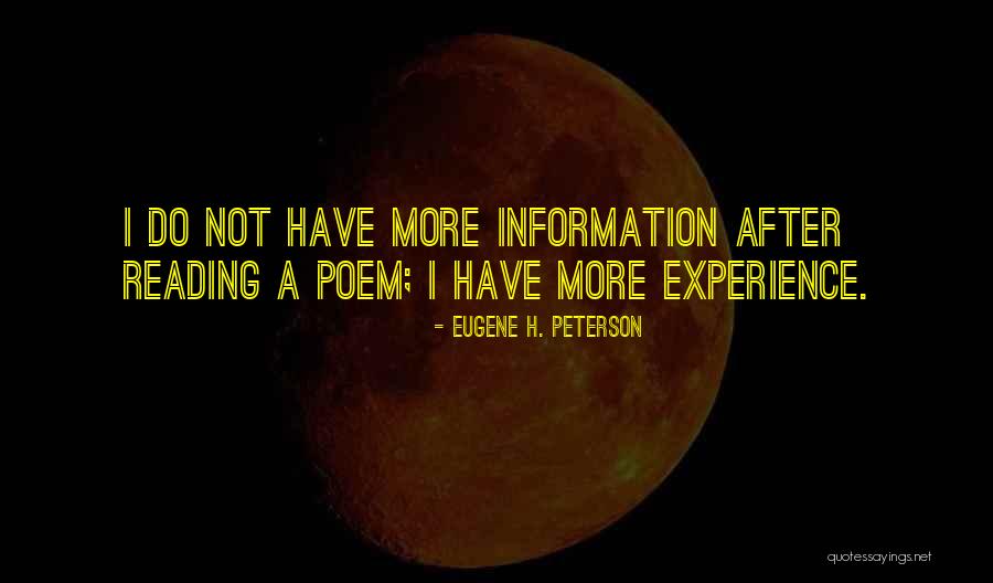 Shahin Shardi Manaheji Quotes By Eugene H. Peterson Shahin Shardi Manaheji Quotes By Eugene H. Peterson