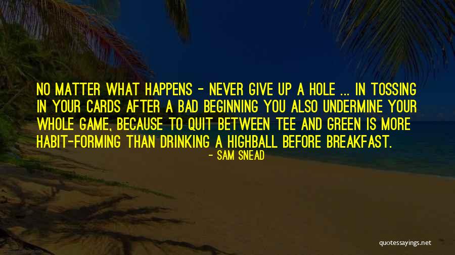 Shahram Amiri Quotes By Sam Snead Shahram Amiri Quotes By Sam Snead