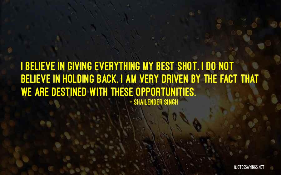 Shailender Singh Quotes 1370797