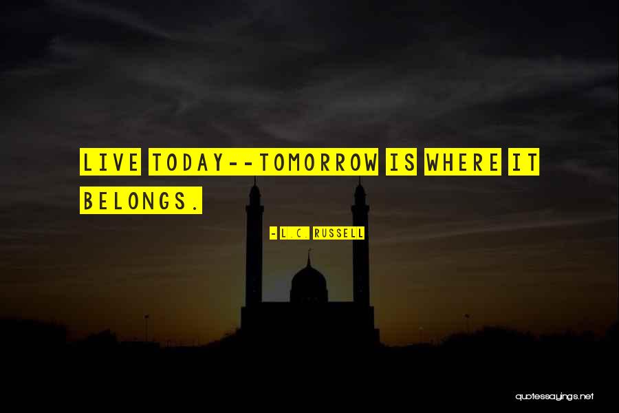 Shailendra Kumar Quotes By L.C. Russell Shailendra Kumar Quotes By L.C. Russell