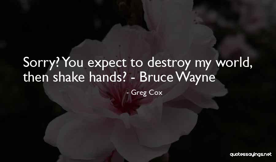 Shake Hands Quotes By Greg Cox Shake Hands Quotes By Greg Cox