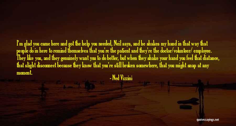 Shake Hands Quotes By Ned Vizzini