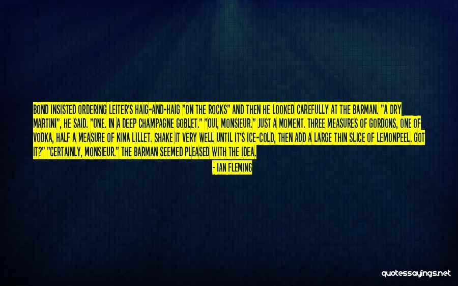 Shake It Up Add It Up Quotes By Ian Fleming Shake It Up Add It Up Quotes By Ian Fleming