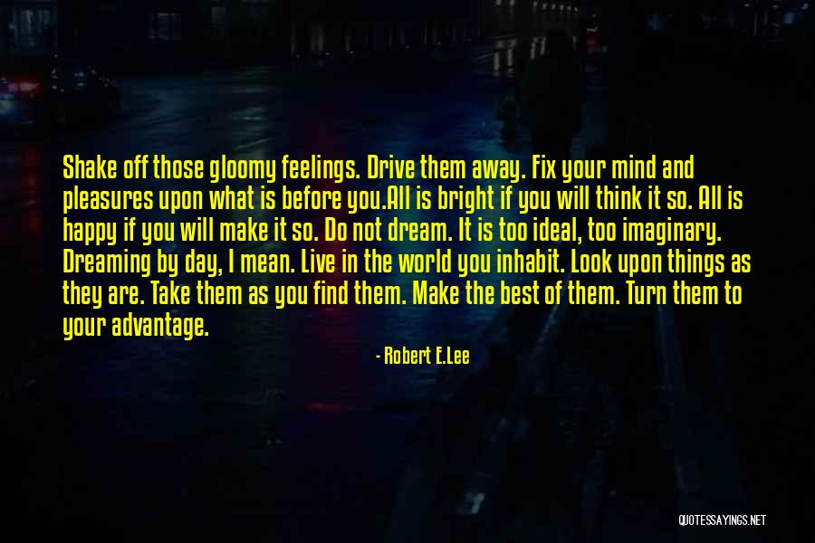 Shake Off Quotes By Robert E.Lee Shake Off Quotes By Robert E.Lee