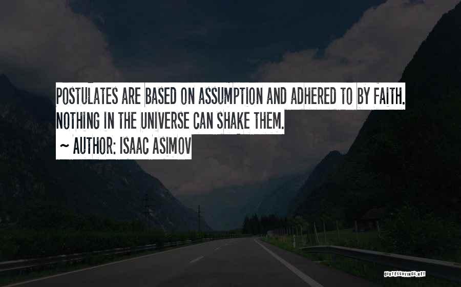 Shake Quotes By Isaac Asimov