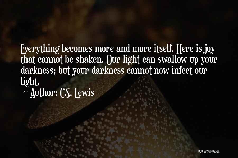 Shaken Up Quotes By C.S. Lewis