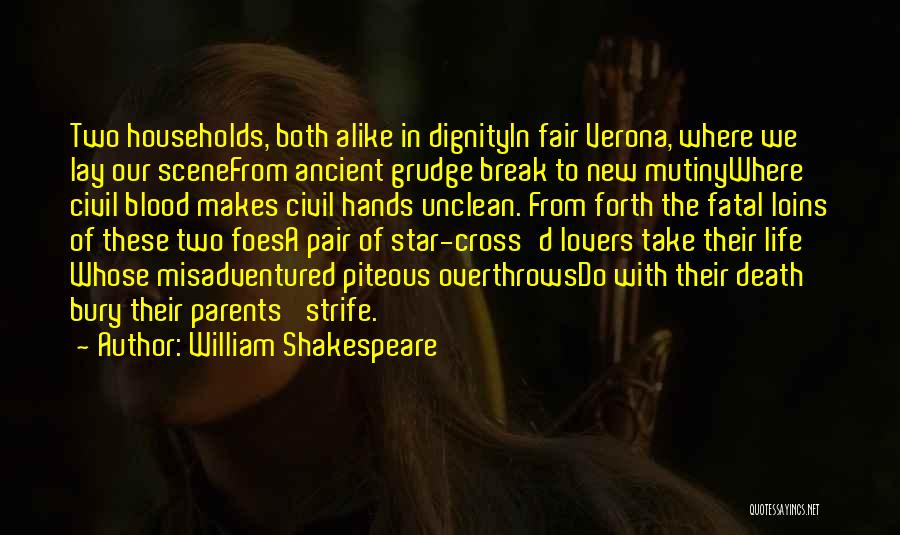 Shakespeare Death Scene Quotes By William Shakespeare