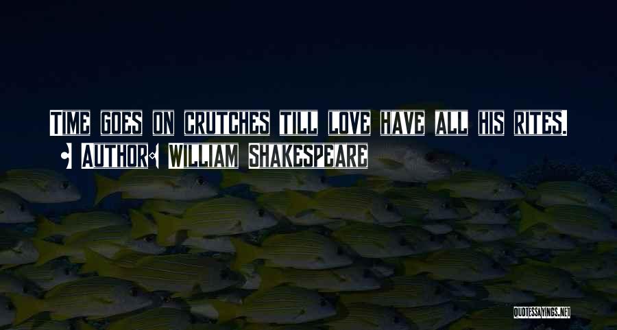 Shakespeare On Time Quotes By William Shakespeare