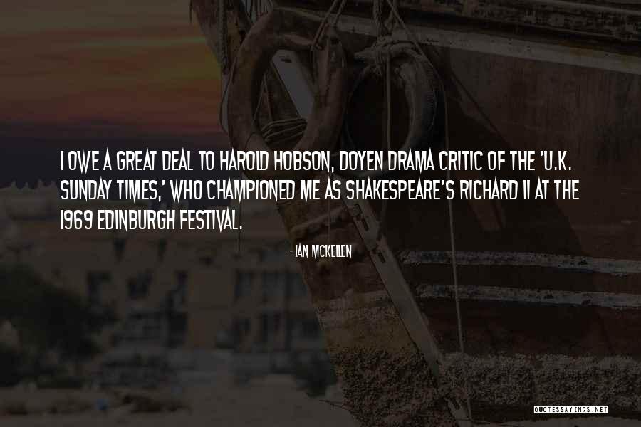 Shakespeare Richard Ii Quotes By Ian McKellen Shakespeare Richard Ii Quotes By Ian McKellen