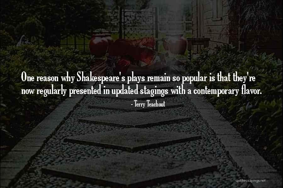 Shakespeare S Plays Quotes By Terry Teachout Shakespeare S Plays Quotes By Terry Teachout