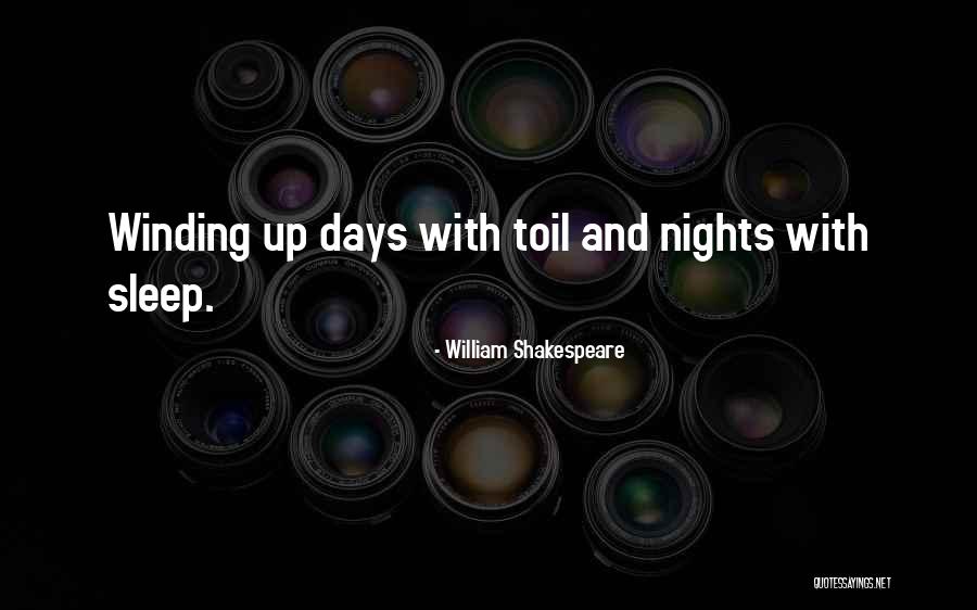 Shakespeare Sleep Quotes By William Shakespeare
