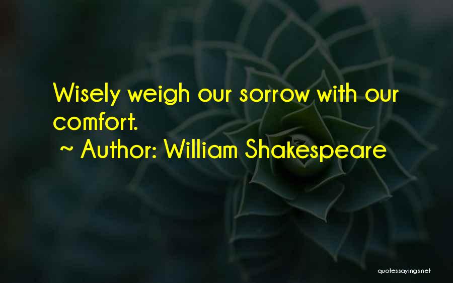 Shakespeare Sorrow Quotes By William Shakespeare