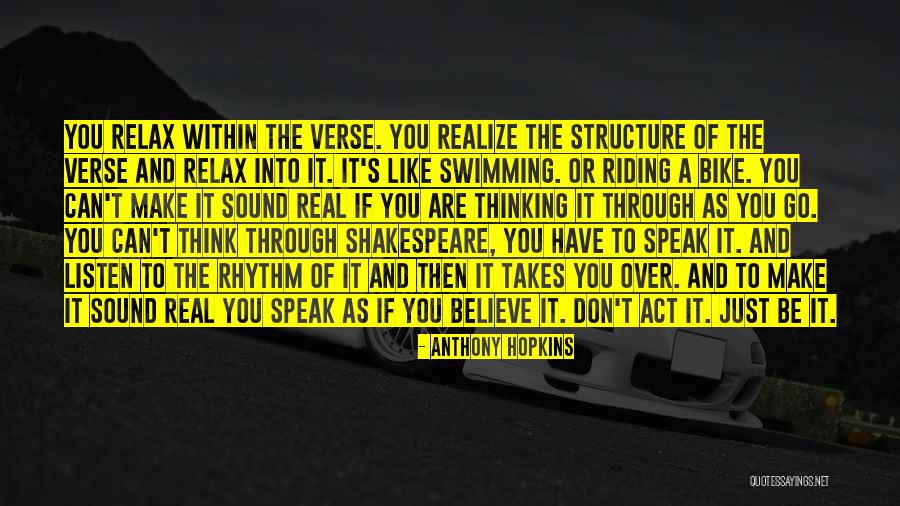 Shakespeare Sound Quotes By Anthony Hopkins Shakespeare Sound Quotes By Anthony Hopkins