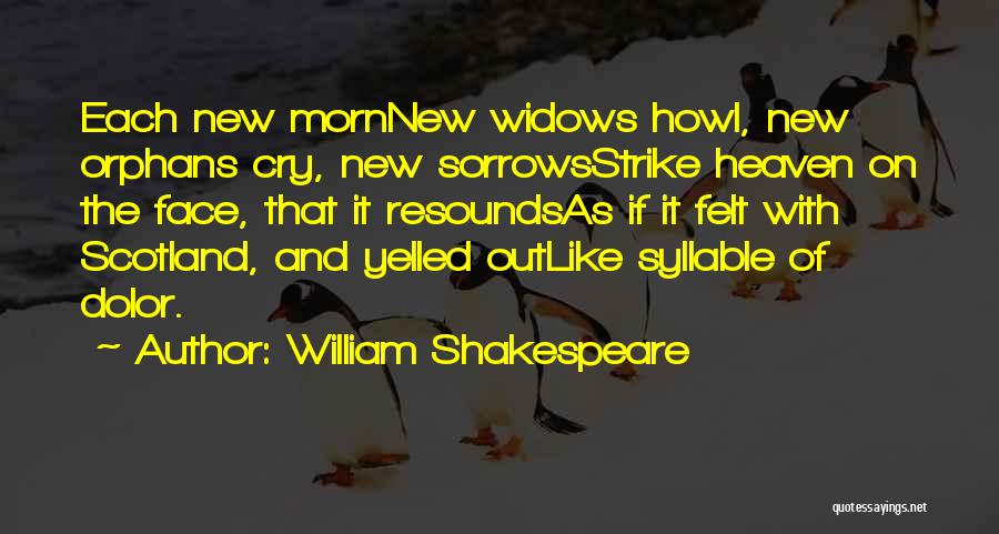 Shakespeare Tragedy Quotes By William Shakespeare
