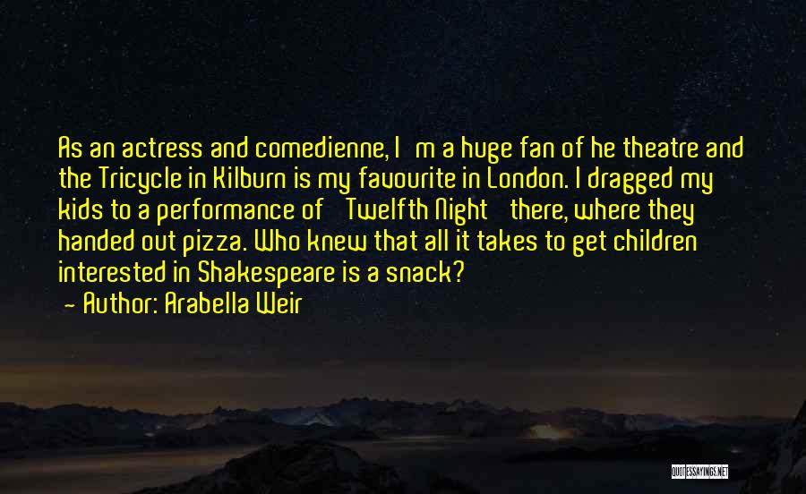 Shakespeare Twelfth Night Quotes By Arabella Weir