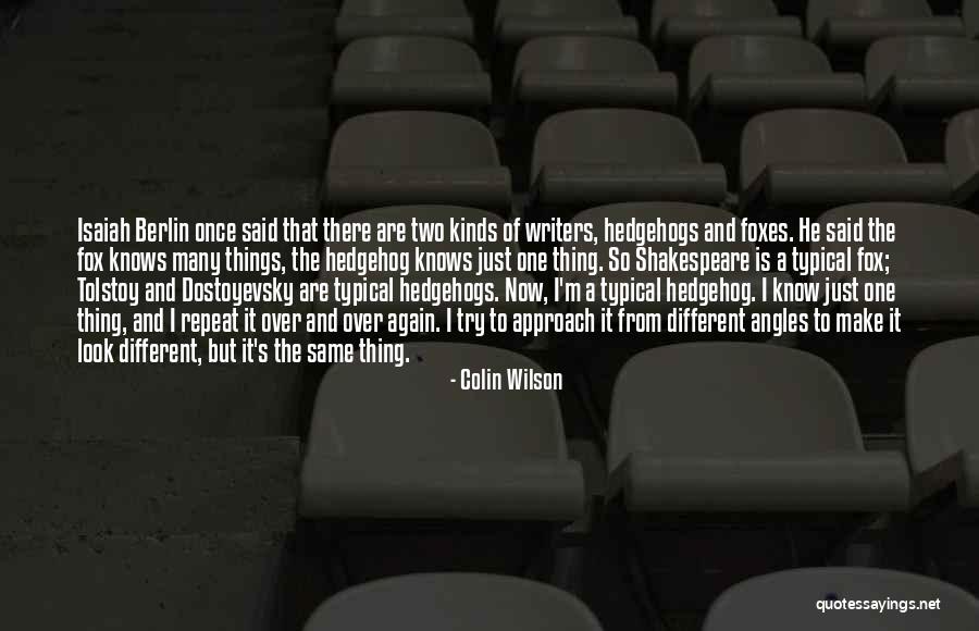 Shakespeare Typical Quotes By Colin Wilson Shakespeare Typical Quotes By Colin Wilson