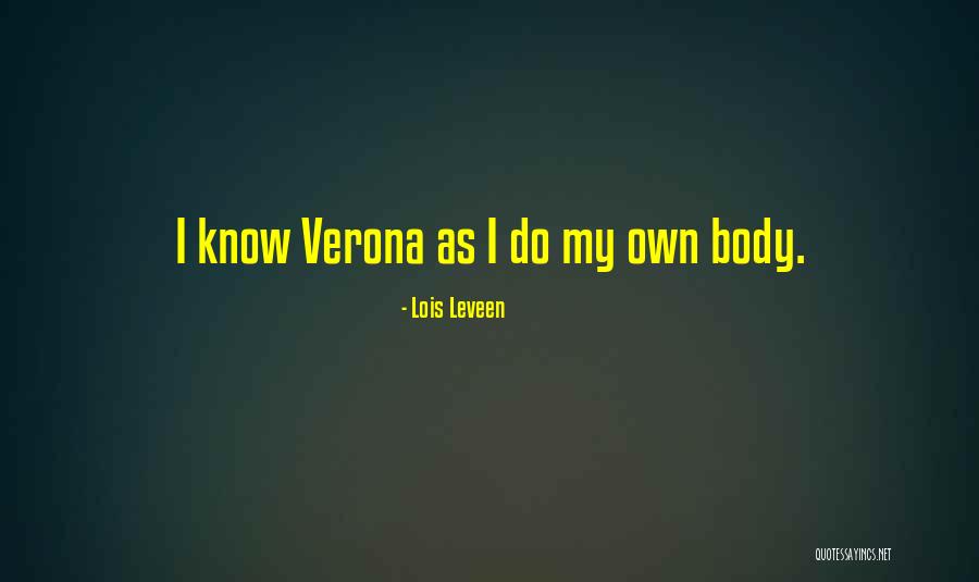 Shakespeare Verona Quotes By Lois Leveen
